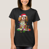 Cavalier King Charles Spaniel Dog Christmas Orname Tシャツ (正面)