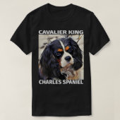 Cavalier King Charles Spaniel Favorite Pet Puppy D Tシャツ (デザイン正面)