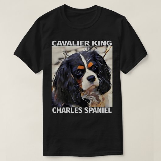 Cavalier King Charles Spaniel Favorite Pet Puppy D Tシャツ (デザイン正面)