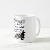 Cavalier King Charles Spaniel Glitter Women Men Te コーヒーマグカップ (正面右)