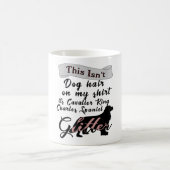 Cavalier King Charles Spaniel Glitter Women Men Te コーヒーマグカップ (中央)