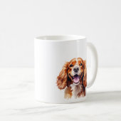 Cavalier King Charles Spaniel Mug コーヒーマグカップ (正面右)