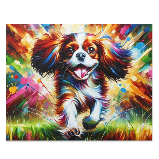 Cavalier King Charles Spaniel Puzzle: Blenheim ジグソーパズル