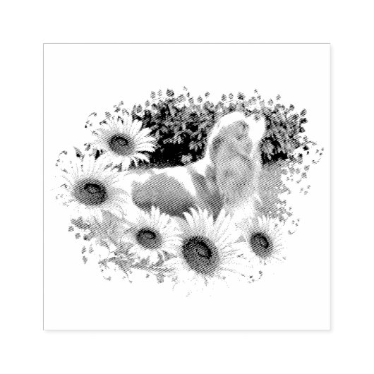 Cavalier King Charles Spaniel Stamper ラバースタンプ (インプリント)