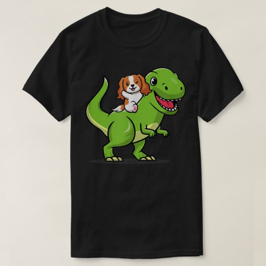 Cavalier King Charles Spaniel T-Shirt Tシャツ (デザイン正面)