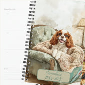 Cavalier King Charles Spaniel Undated Appointment  プランナー手帳