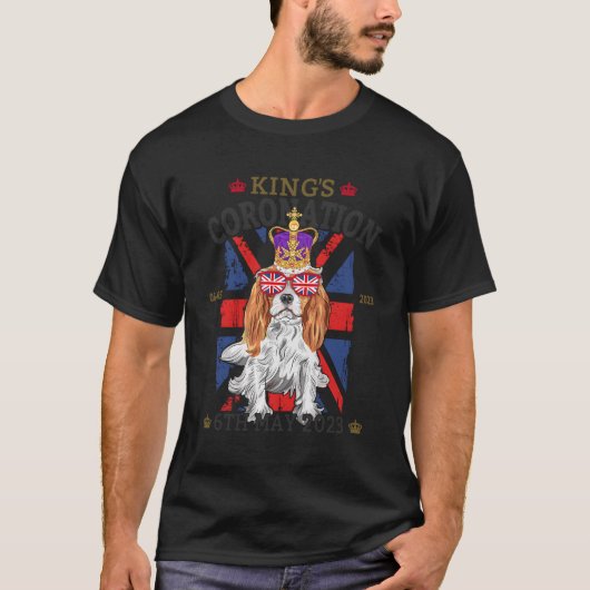 Cavalier Kings Charles Coronation 2023 For Union J Tシャツ (正面)
