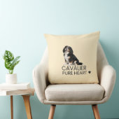 Cavalier – Pure Heart Throw Pillow クッション (椅子)