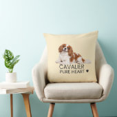 Cavalier – Pure Heart Throw Pillow クッション (椅子)