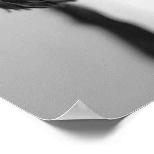 Cavalier Spaniel Bathroom Print, Funny Dog Toilet ポスター (角)