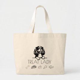 Cavalier "Treat Lady" ラージトートバッグ