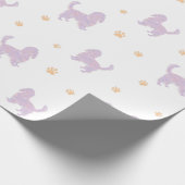 Cavalier Wrapping Paper – Minimal Lavender Gift ラッピングペーパー (角)