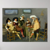 Cavaliers in a tavern ポスター (正面)