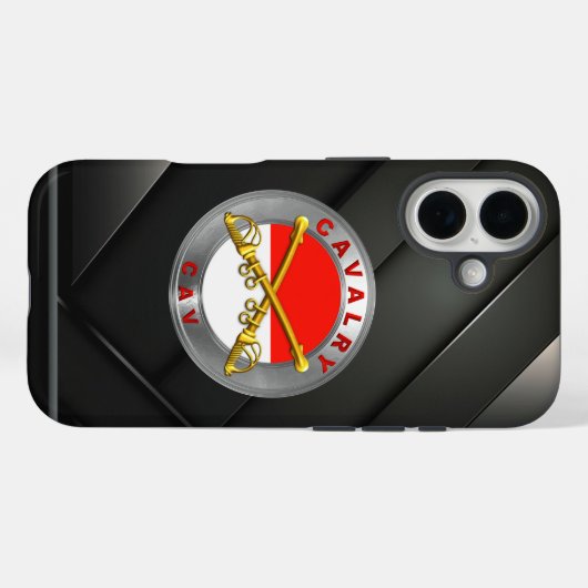 Cavalry CAV Case-Mate iPhoneケース (裏面 (横))