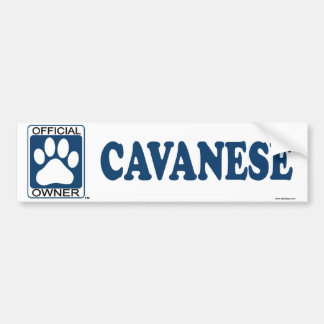 Cavaneseの青 バンパーステッカー
