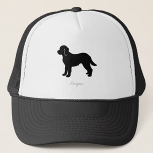 Cavapooのシルエット キャップ