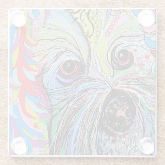 Cavapoo ガラスコースター (裏面)