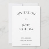 Cavapoo Cavoodle Birthday 招待状 (裏面)