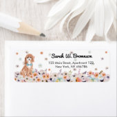 Cavapoo Cavoodle Dog Breed ラベル (インサイチュ)