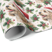 Cavapoo Christmas Wrapping Paper ラッピングペーパー (ロールコーナー)