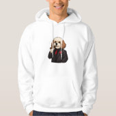 Cavapoo Don – Funny Mafia Dog Hoodie パーカ (正面)
