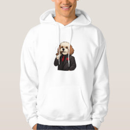 Cavapoo Don – Funny Mafia Dog Hoodie パーカ