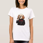 Cavapoo Don – Funny Mafia Dog Women's T-Shirt Tシャツ (正面)