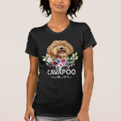 Cavapoo Shirt Gift Dog Mom Tシャツ (正面)