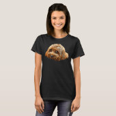 Cavapoodle Cockerpoo子犬デザイナードッグポッド Tシャツ (正面フル)