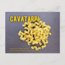 Cavatappi Italienisches Restaurant Rezept zutat ポストカード