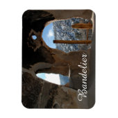 Cavate Holiding, Bandelier National Monument, NM マグネット (縦)
