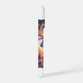 Cave Bat 010824AREF117 - Watercolor iPhoneケース (右側面)