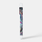 Cave Bat 010824AREF117 - Watercolor iPhoneケース (左側面)