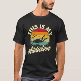Cave Diving is my Addiction Cave Diving Hobby Tシャツ