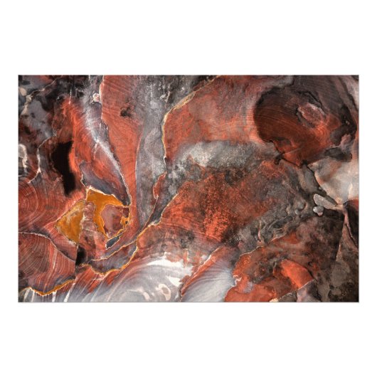 Cave in Petra, Jordan フォトプリント (正面)