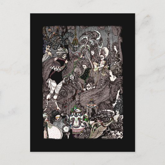 Cave of Spleen Gothic artwork ポストカード (正面)