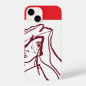 Cave Painting Phone Case iPhoneケース (裏面)