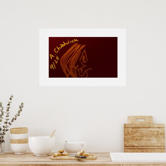 Cave Painting Poster ポスター (キッチン)