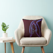 Cave Painting Series Throw Pillow クッション (椅子)