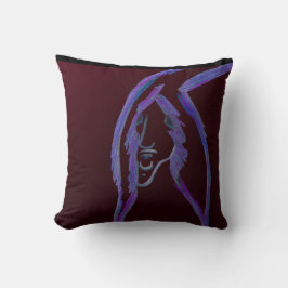 Cave Painting Series Throw Pillow クッション