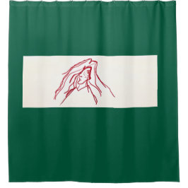 Cave Painting Shower Curtain シャワーカーテン