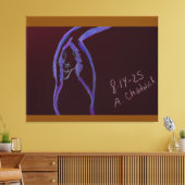 Cave Painting Stretched Canvas キャンバスプリント (インサイチュ (リビング))