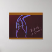 Cave Painting Stretched Canvas キャンバスプリント (正面)