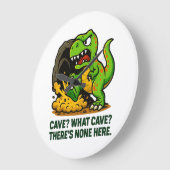 Cave? What Cave? ラージ壁時計 (傾斜)