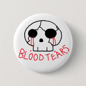 Caveira chorando 缶バッジ (正面)
