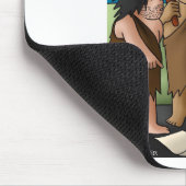 Caveman発明おもしろいギフトTeeマグカード マウスパッド (コーナー)