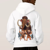 Caveman Dad and Son Mammoth Hunt (裏面)