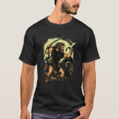 Caveman Hunting Beasts Tシャツ (正面)