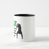 Caveman Pun Golf Mug、完璧な男性へゴルファーのギフト マグカップ (中央)