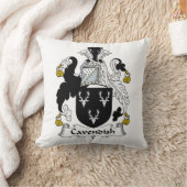 Cavendishの家紋 クッション (ブランケット)